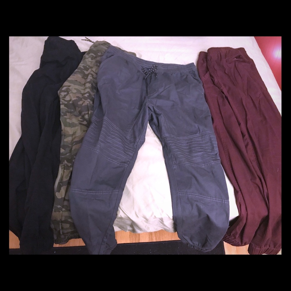 Men Joggers Size Large
